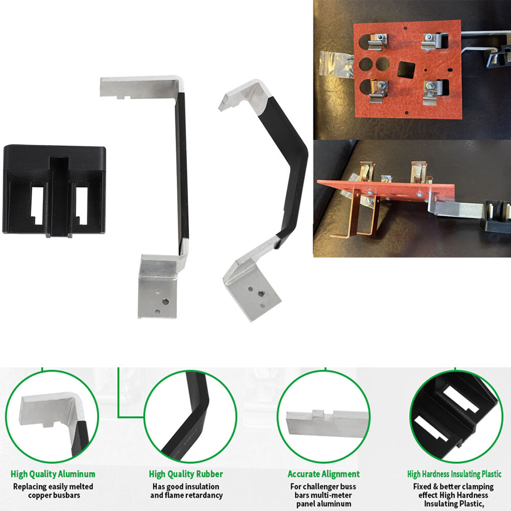 For Challenger Pack Meter Socket Bus Bar Replacement Kit 125A Panel w/Insulator
