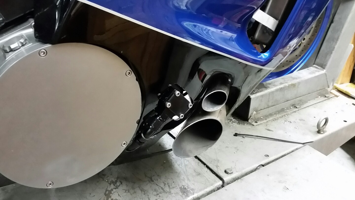 Hayabusa, GSXR scavenge pump