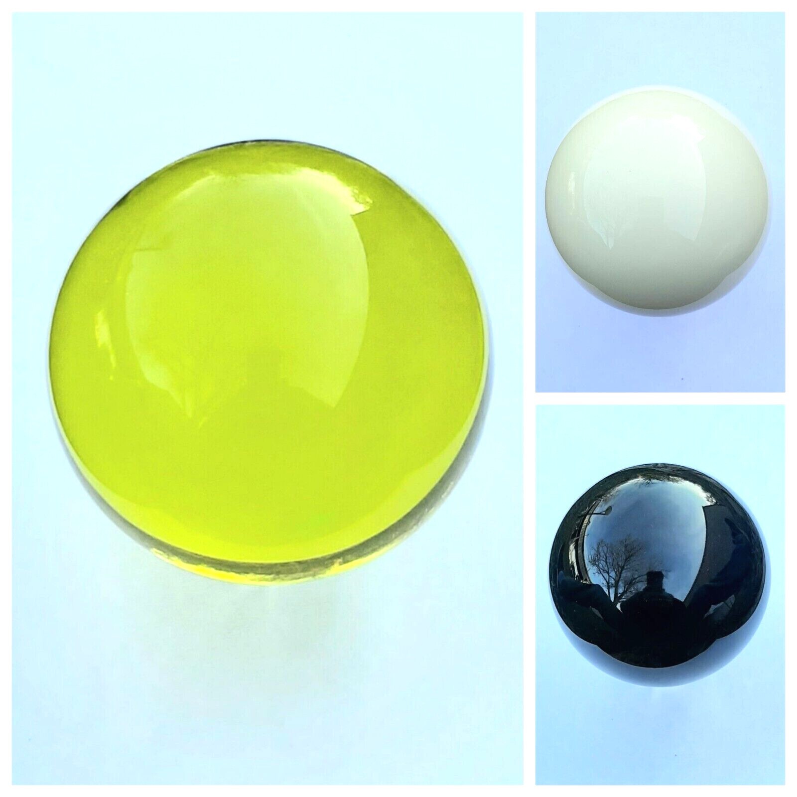 Acrylic Contact Juggling Balls 65mm 9 Colors Variations Single-Ball Performance