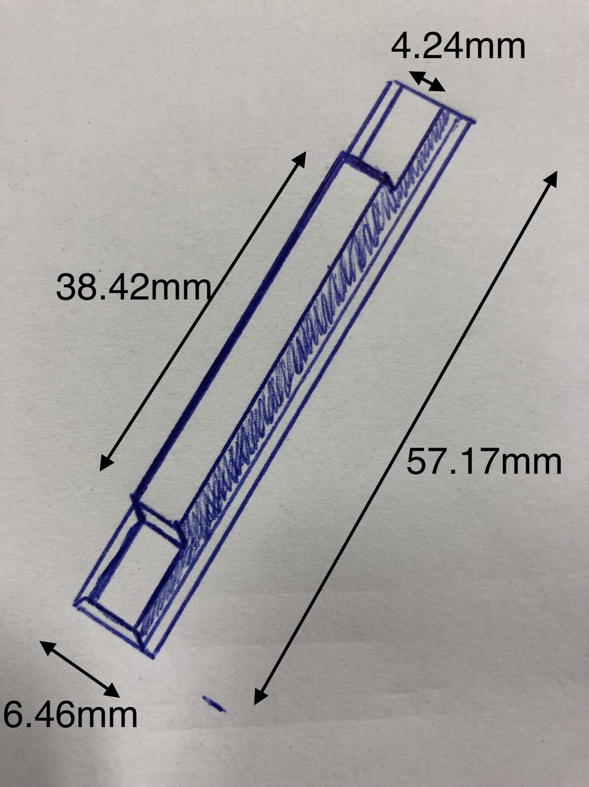 Shower Door Strike Jamb Pyramid Magnet for Swing Shower Doors