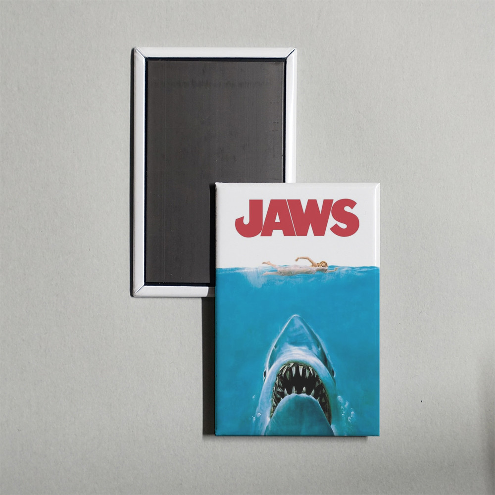 Jaws Mini Movie Poster Fridge Locker Magnet