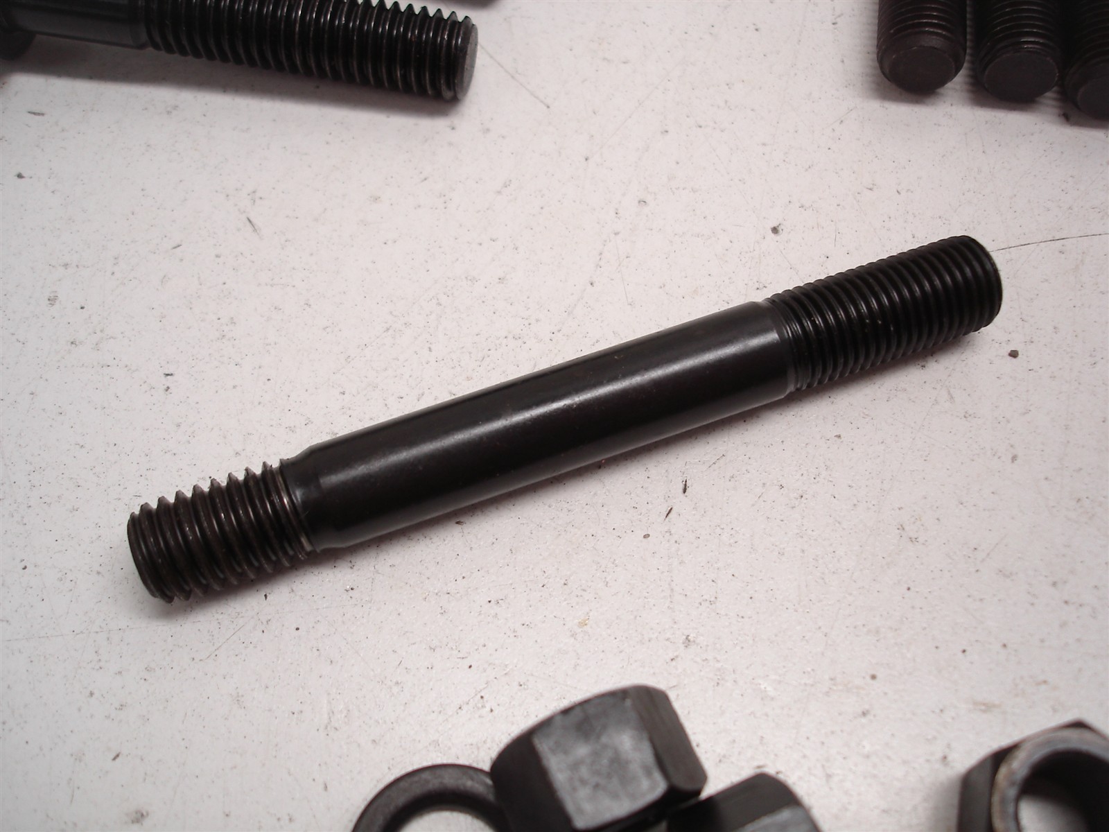 23 ARP 7/16" HEAD STUDS / BOLTS ASSORTED W/ NUTS & WASHERS 3.130" 2.760" 3.740"