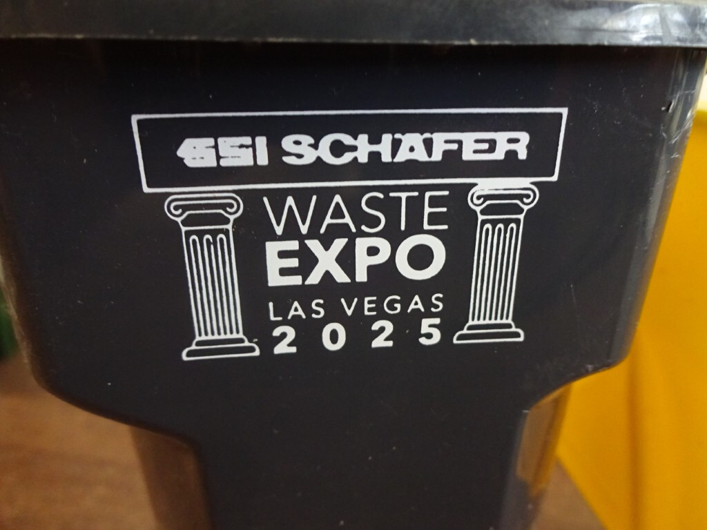 2025 LAS VEGAS WASTE EXPO GARBAGE TRUCK BIN PLUS FREE SHIPPING!