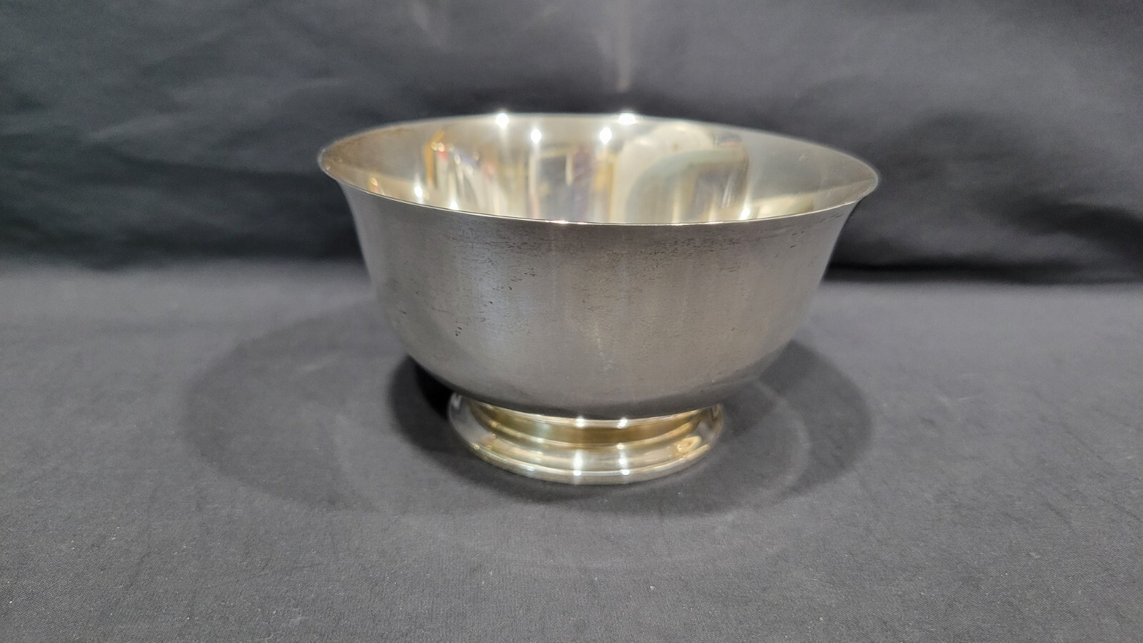 Vintage Watson Company Sterling Revere Exemplar Monogramed Bowl, 4 3/8", 131.7 g