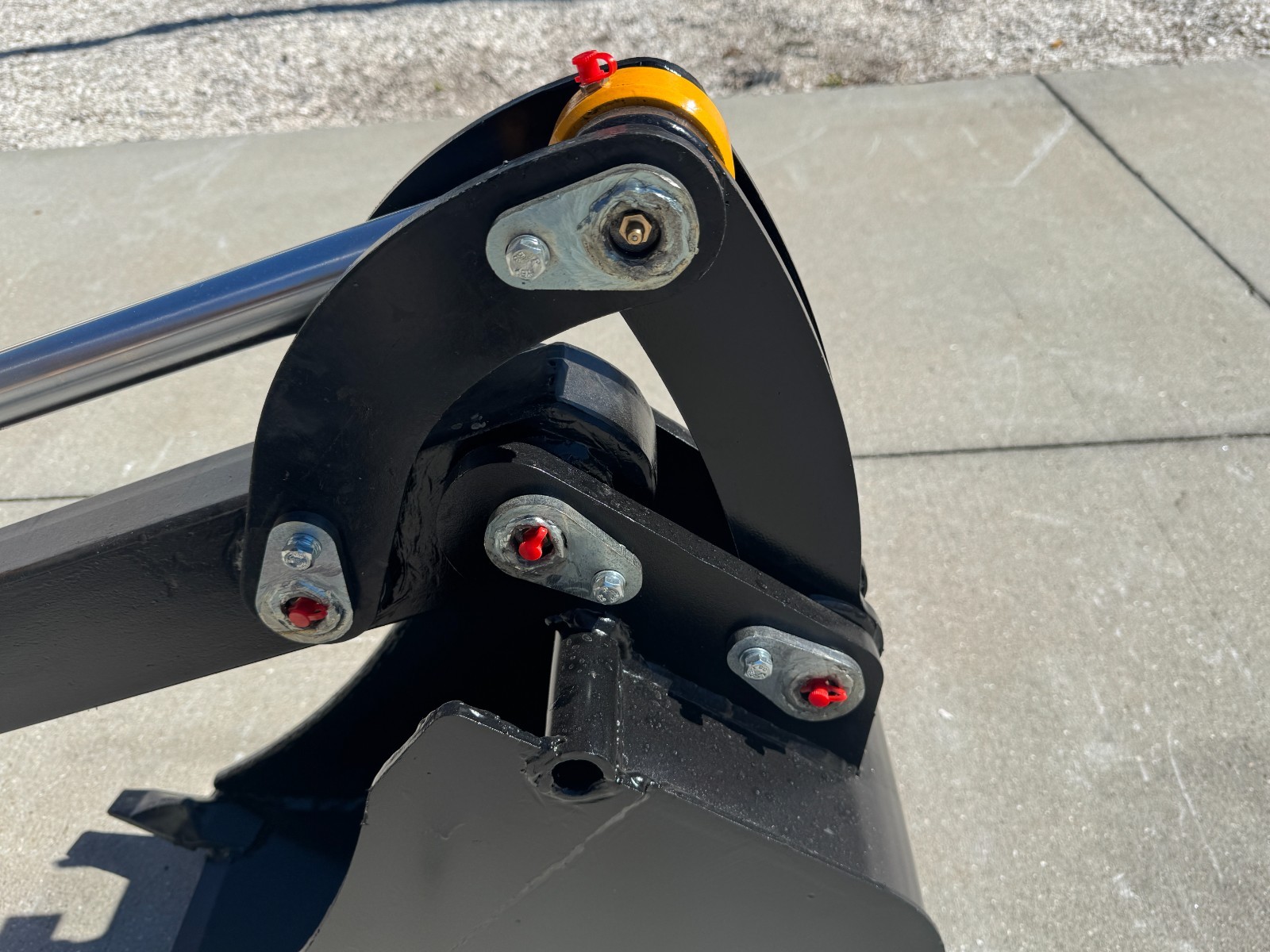 Mini Skid Steer Backhoe Excavator Hydraulic Attachment Digger 10" Bkt