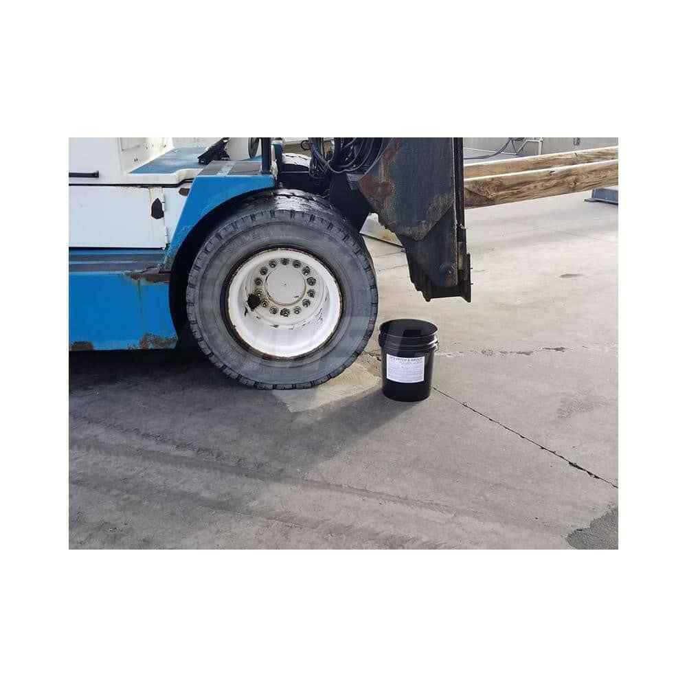 Concrete Repair/Resurfacing Epoxy Resin Kit: Gray, 5 Gallons, 25 Sq Ft Coverage