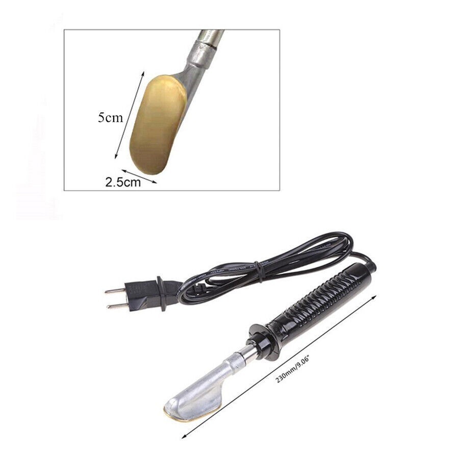 Car Bumper Repair Kit Hot Stapler Iron Plastic Welding Smoothing Leveling Tool