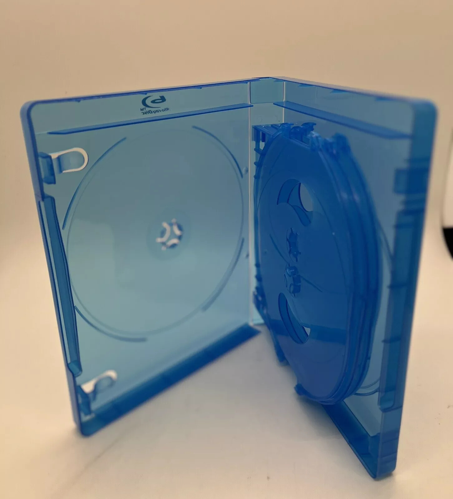 NEW 24MM BLU-RAY 8-DISC CASE WITH BLURAY LOGO, SLEEVE, BRBL2408 (P39F)