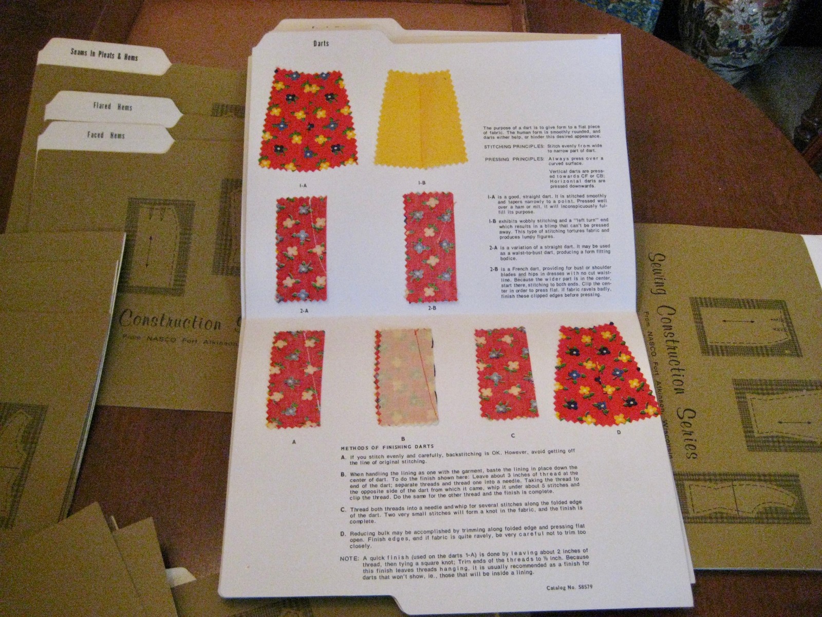 Learn to Sew SEWING CONSTRUCTION SERIES - 31 HOW TO folders - HANDMADE examples