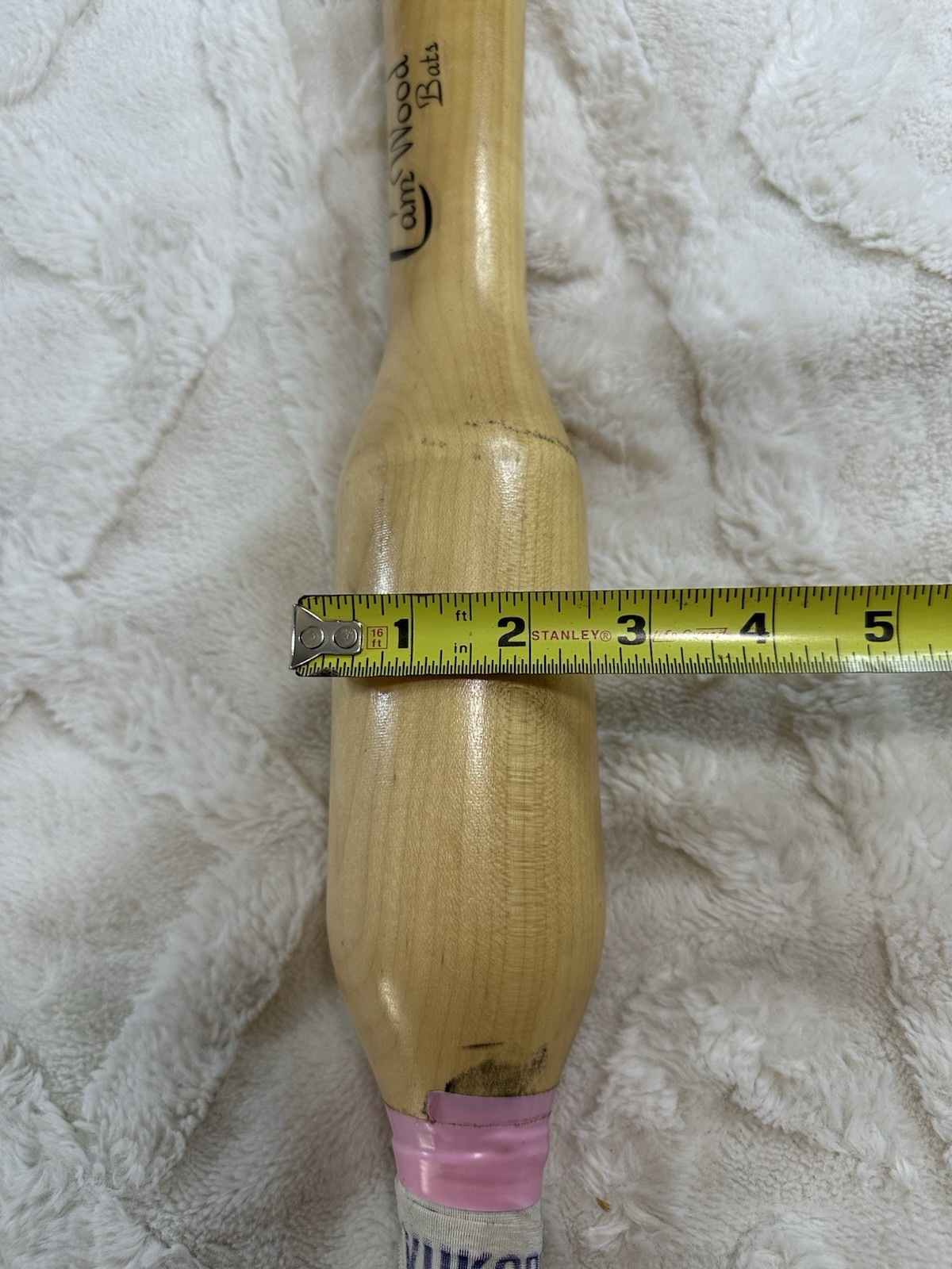 Cam Wood Training Baseball Bat (33.5”, 45 oz) Hands-n-Speed Trainer