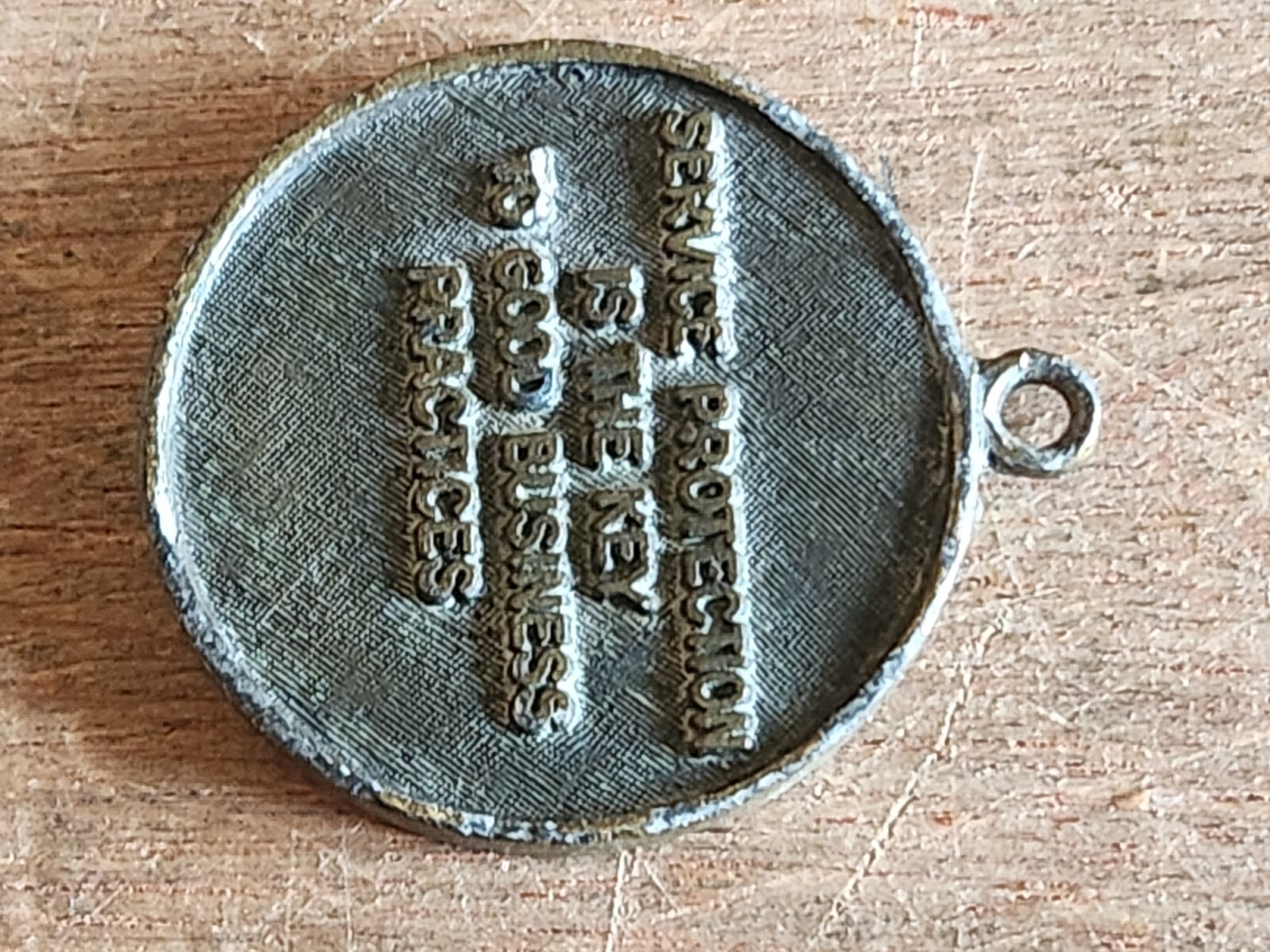 Western Electric Installation Medal FOB Pendant Employee Award Rough Vintage