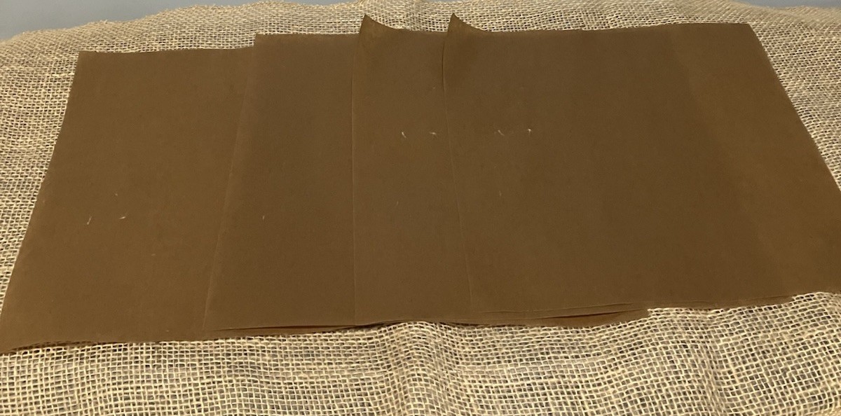 GUN WRAP DOUBLE WAX PAPER 12X12