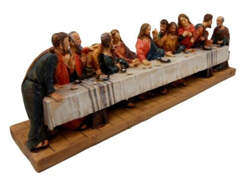 Ebros Da Vinci The Last Supper Of Jesus and Disciples Holy Communion Figurine