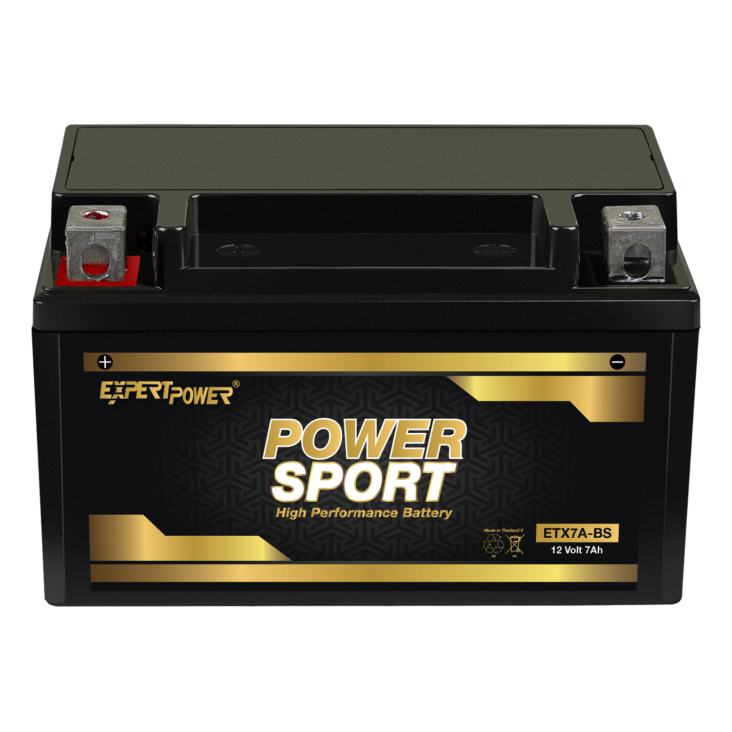YTX7A-BS 12V 7AH Sealed AGM Battery for Motorcycle