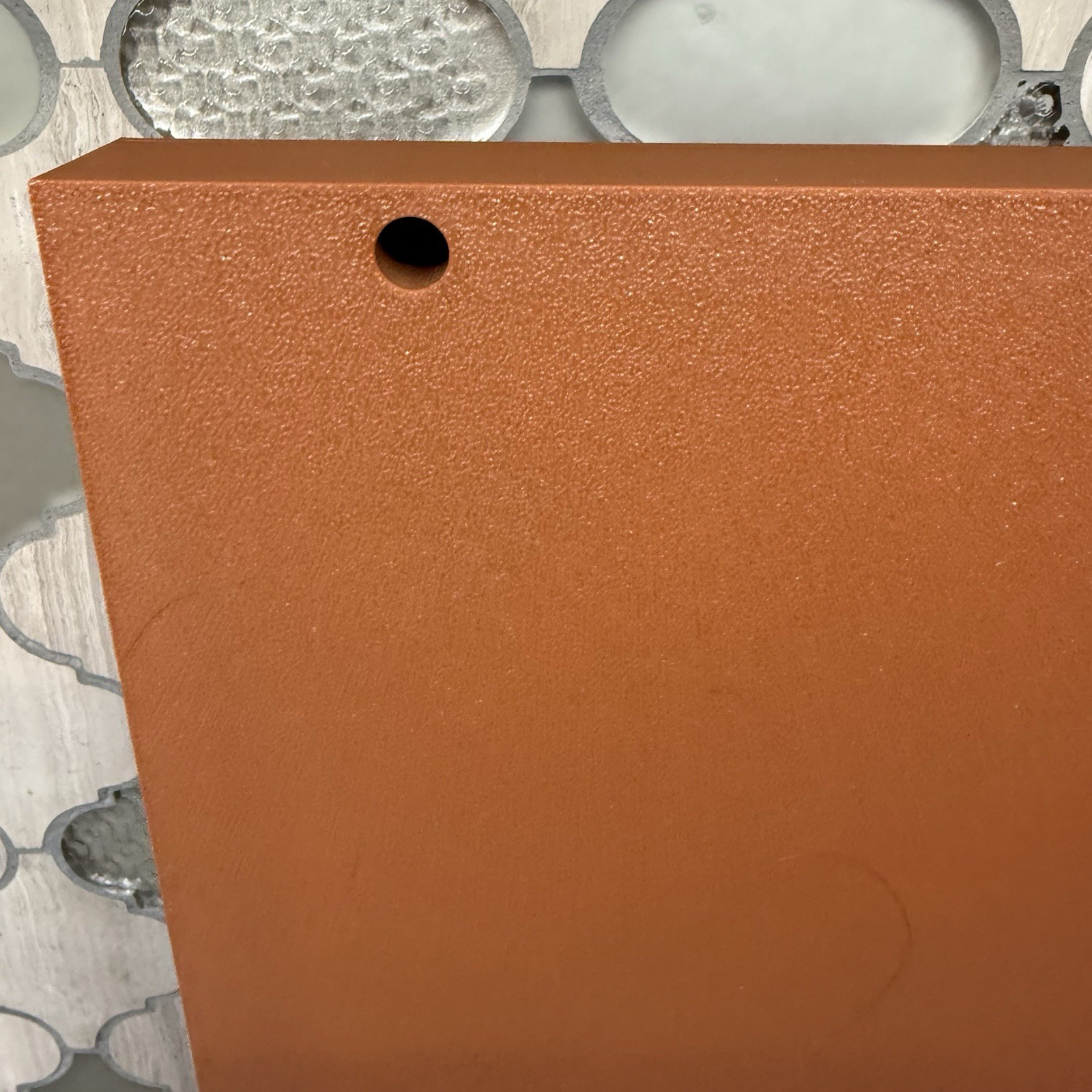 Trinket Shelf Tray Display 1:12 Brown Miniatures Dollhouse Minis 13.5”x13.5”