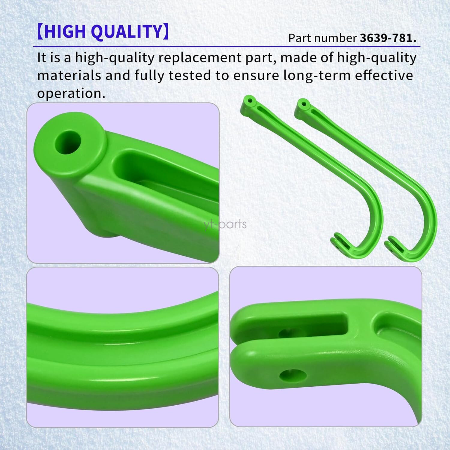 For Arctic Cat Snowmobile Ski Handles Ski Loops Set Z ZL ZRT Firecat 3639-781