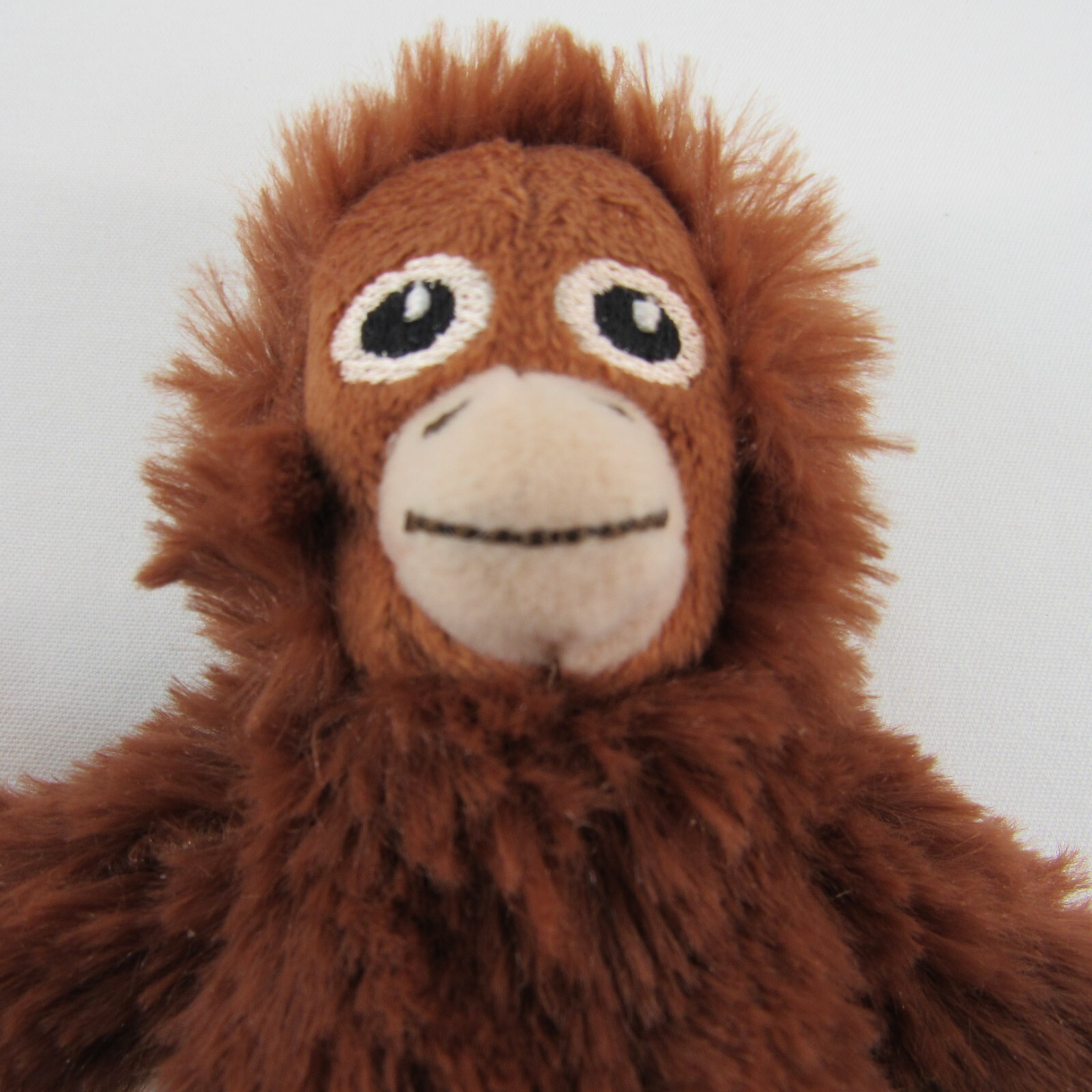 Ikea 8" Djungelskog Mini Monkey Orangutan Plush Stuffed Brown Animal Toy