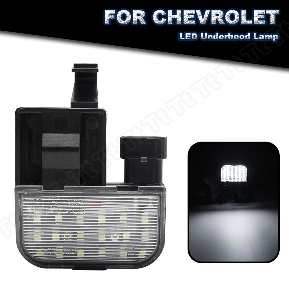 2PCS For Chevy Silverado GMC Sierra 1500/2500/3500 LED Under Hood Light Assembly