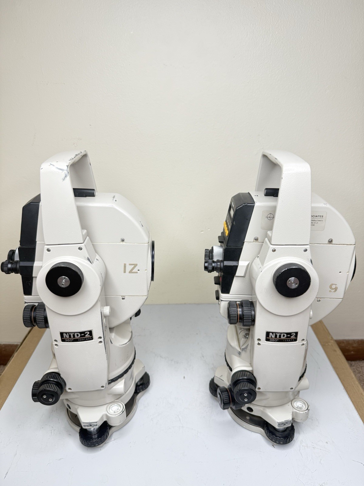 Vintage Nikon NTD-2 360° Digital Theodolite Distance Meter