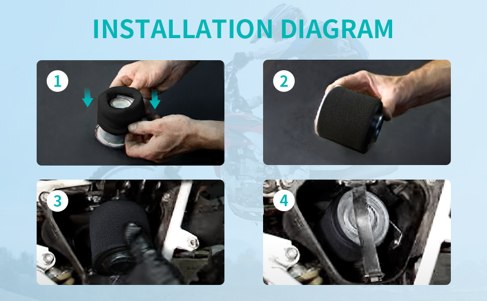 FOR HONDA AIR FILTER CAGE & SPARK PLUG KIT XR100R XR80R TRX90 CRF100F CRF80F NEW