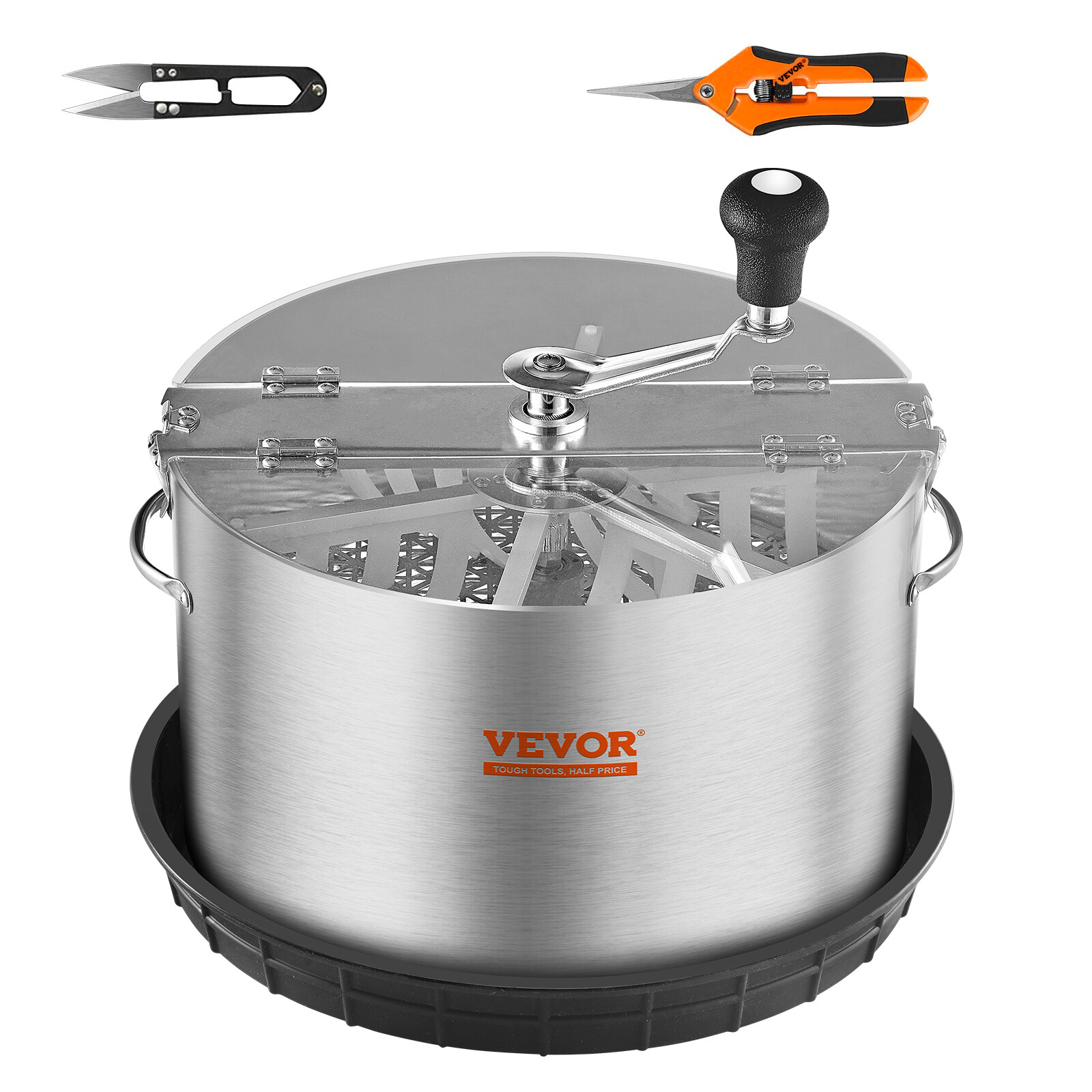 VEVOR Bud Leaf Trimmer 16 inch Stainless Steel Manual Bud Trimmer Machine