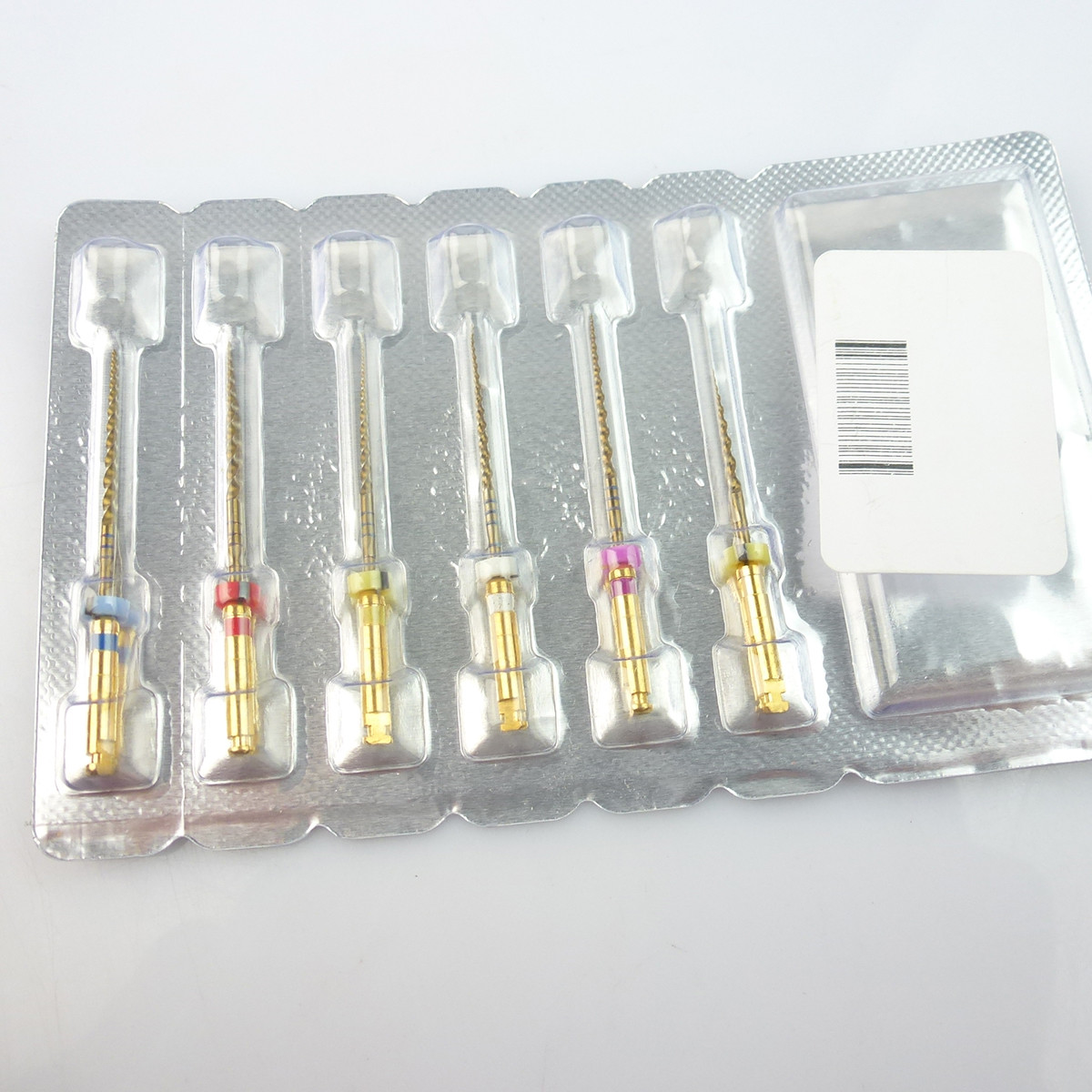 6pcs Dental Endo Rotary Files X-Pro Gold Taper SX-F3 25MM NITI root canal Files