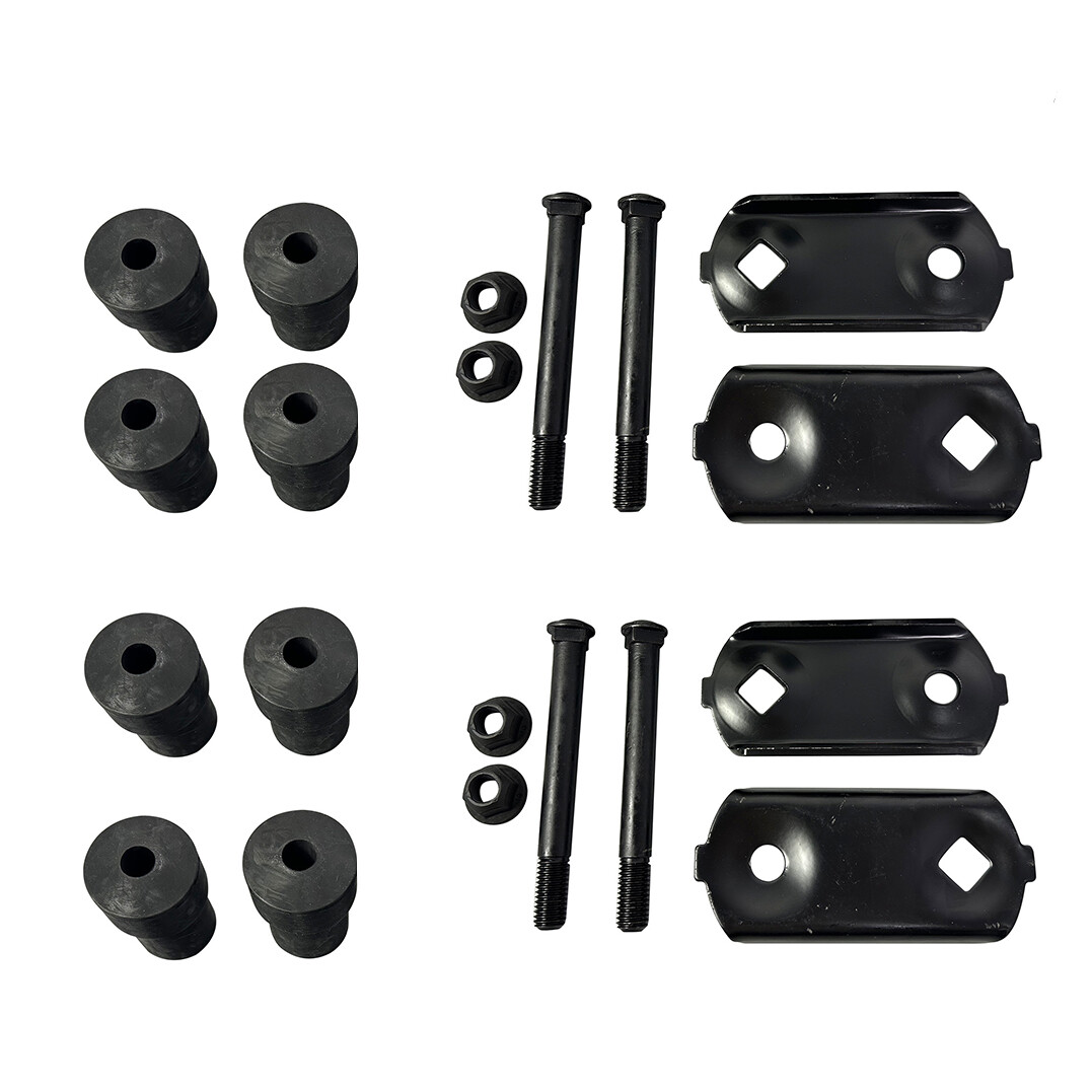 2PCS Rear Leaf Spring Shackle And Bushing Kit NEW For 1968-1981 Camaro Firebird