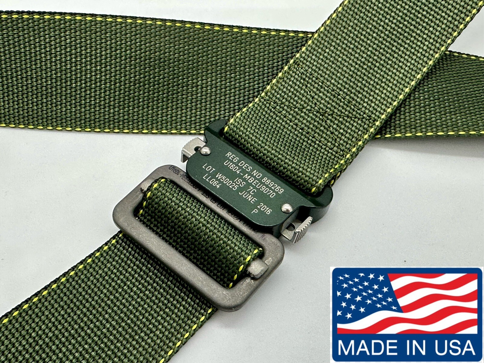 Martin Baker Ejection Seat Belt.  MBEU HGU Flight Suit rigger Pilot Gift EDC USA