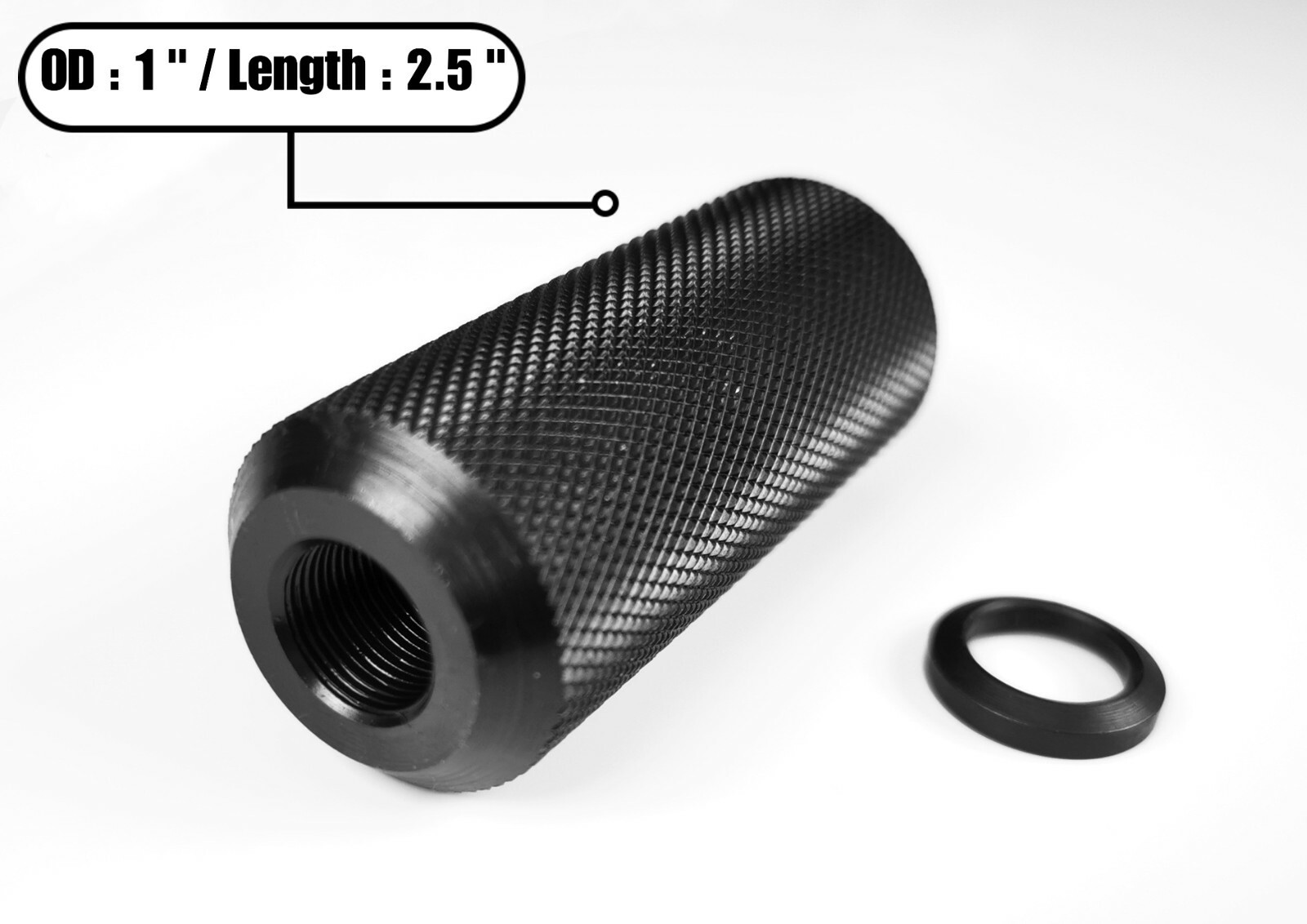 1/2''x28 Steel Muzzle break TPI Thread Sound Redirect/Thread Protector 223