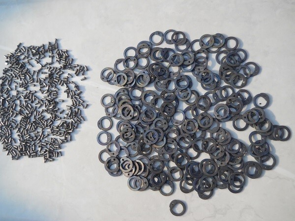Titanium Jump Rings/ Flat riveted loose rings /medieval chainmail repair kit sca