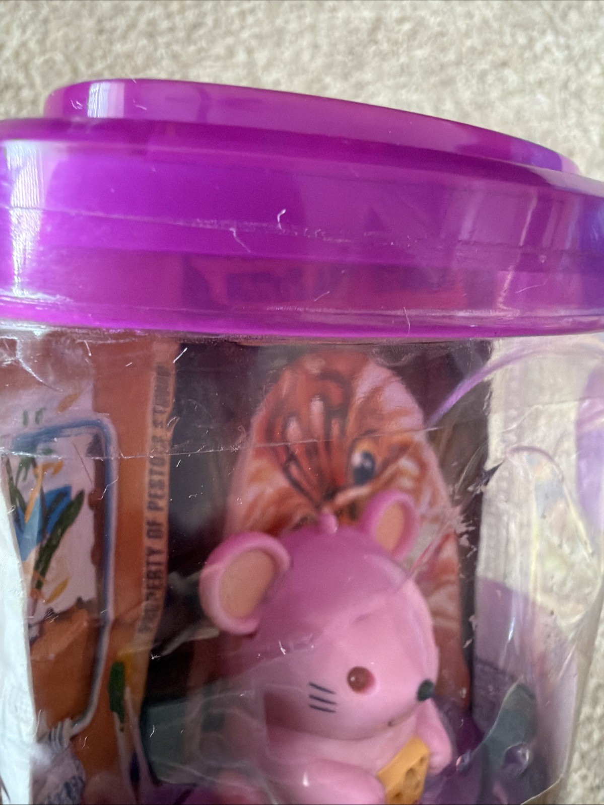 MicroPets Pink Mouse Pesto Series 3 2003 New Sealed
