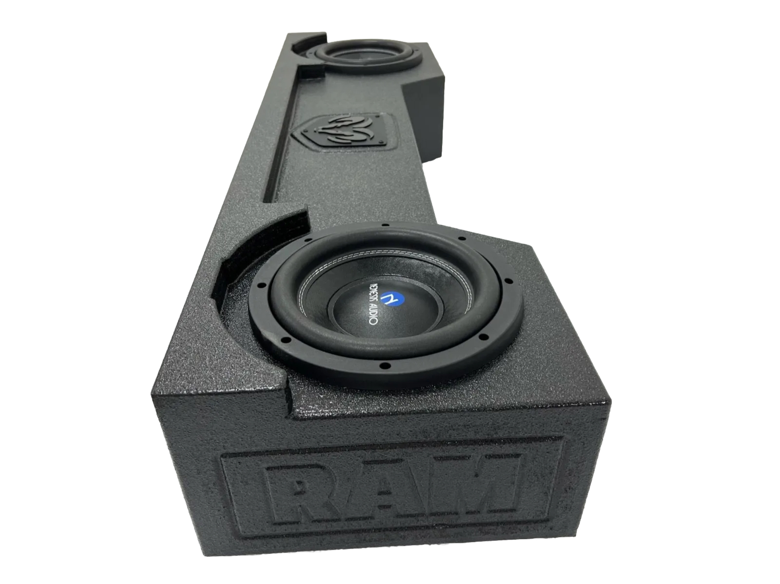 2019-2022 Dodge Ram 1500 Crew Cab Sub Box 12" Dual Subwoofer Enclosure