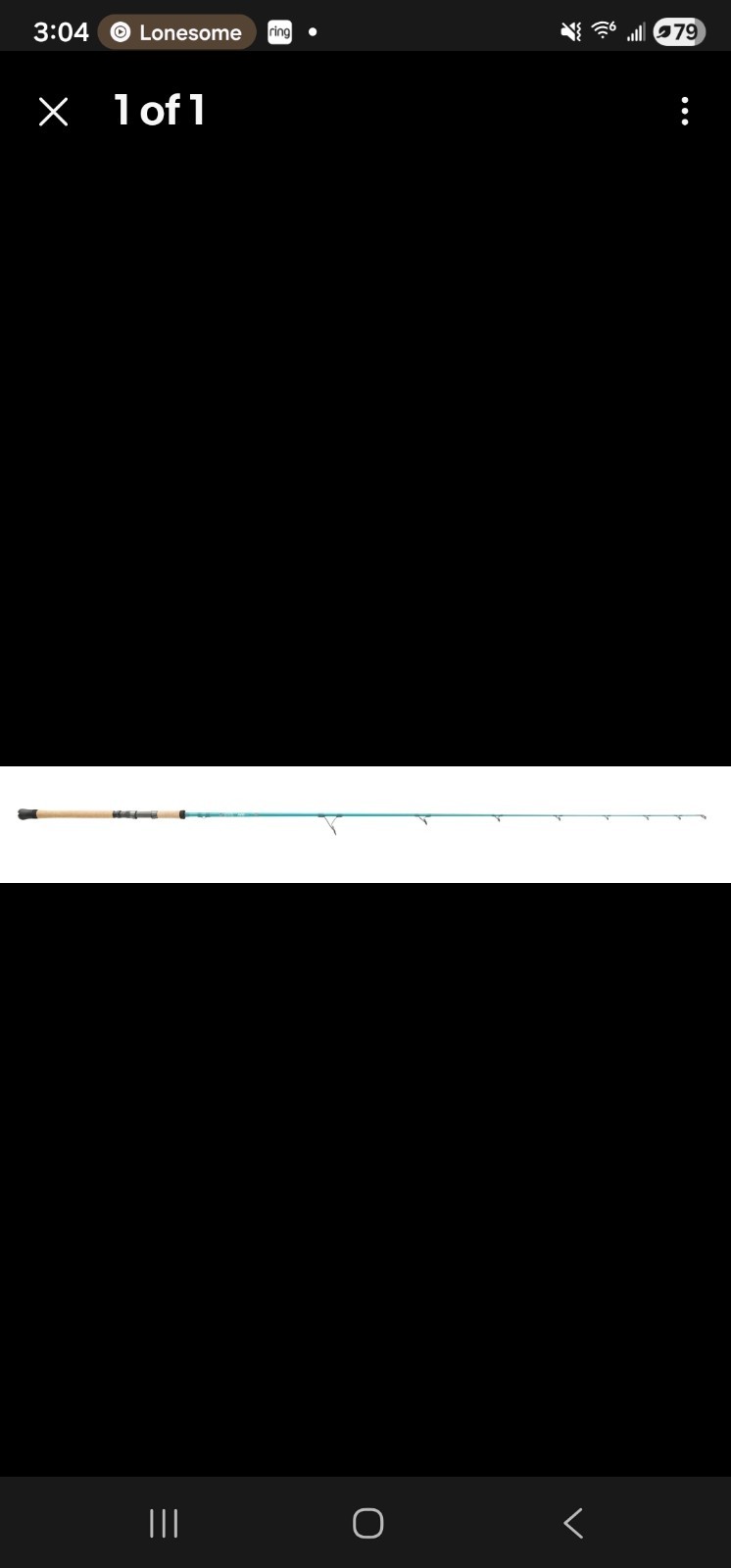 St. Croix 2024 Avid Inshore ASIS76MHF Spinning Rod Excellent Shape