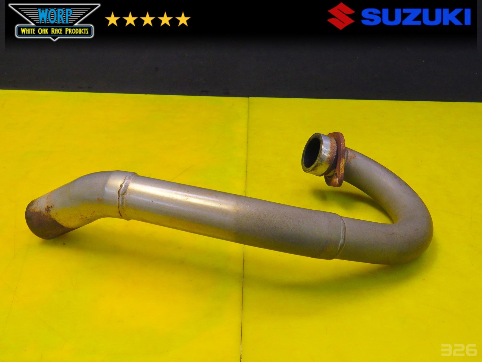 2003 SUZUKI QUADSPORT LTZ400 KFX DVX CT RACING SUPERTRAPP STYLE EXHAUST MUFFLER