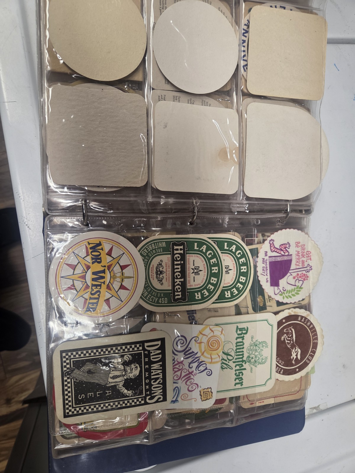 Vintage Coasters (140+) All Different Kinds.