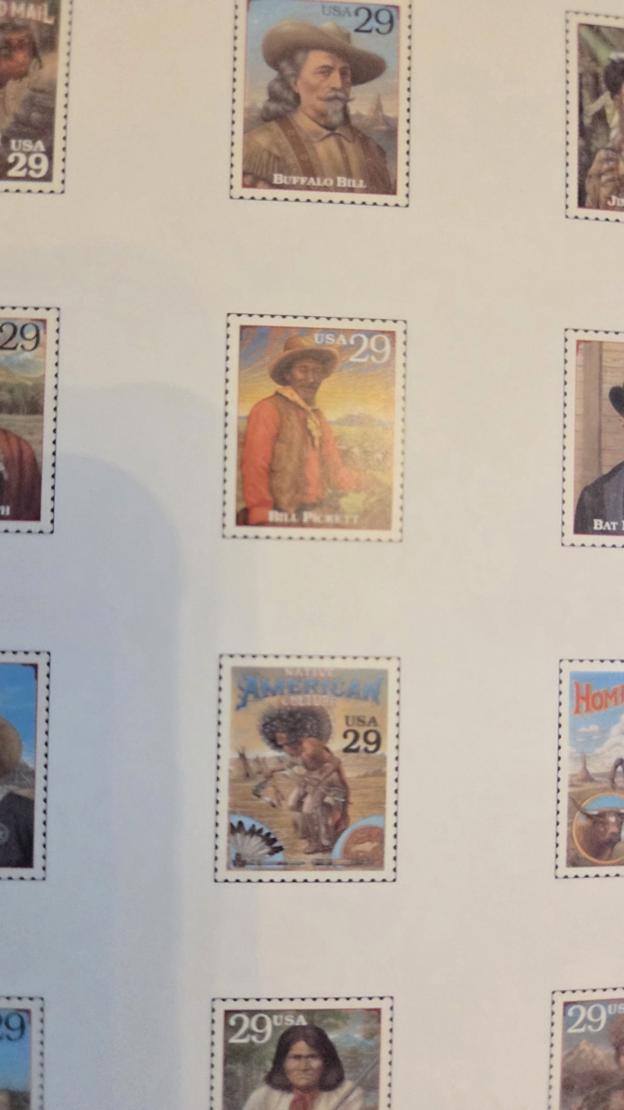 United States Sc# 2870 Legends of the West Recalled Error Sheet Mint MNH + BOOK