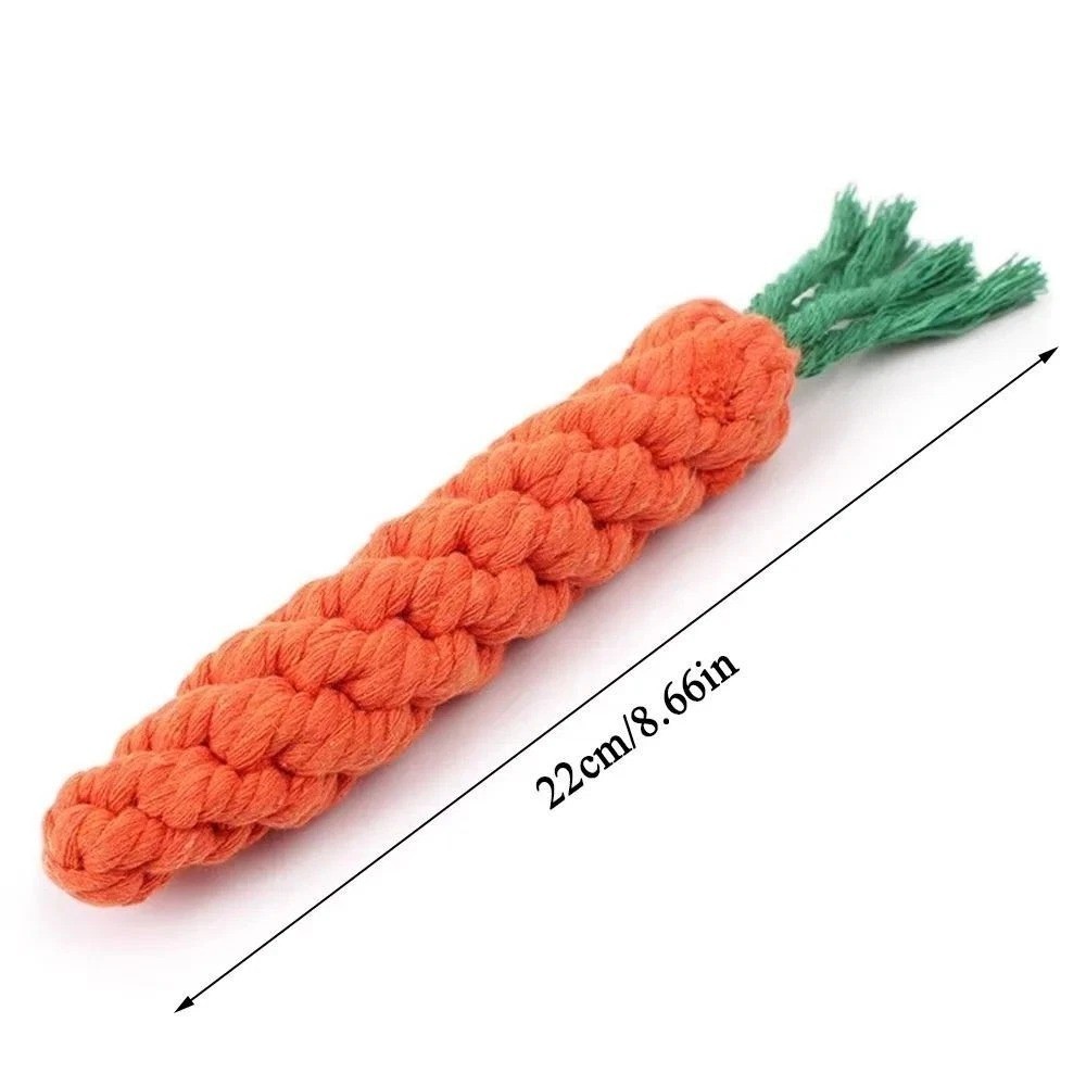 Pet Dog Chew Toys Braided Rope Indestructible Dog Teeth Dental Cleaner Gift