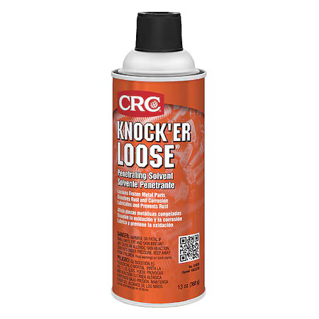 Crc 03020 Penetrating Solvent, Knock'er Loose, 32 To 300 Degrees F, 13 Oz,