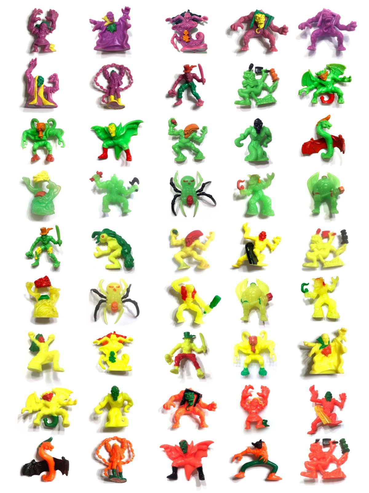 Monster in My Pocket CHOOSE: Vtg Series 4 SUPER SCARY 1992 Matchbox 2" Figures