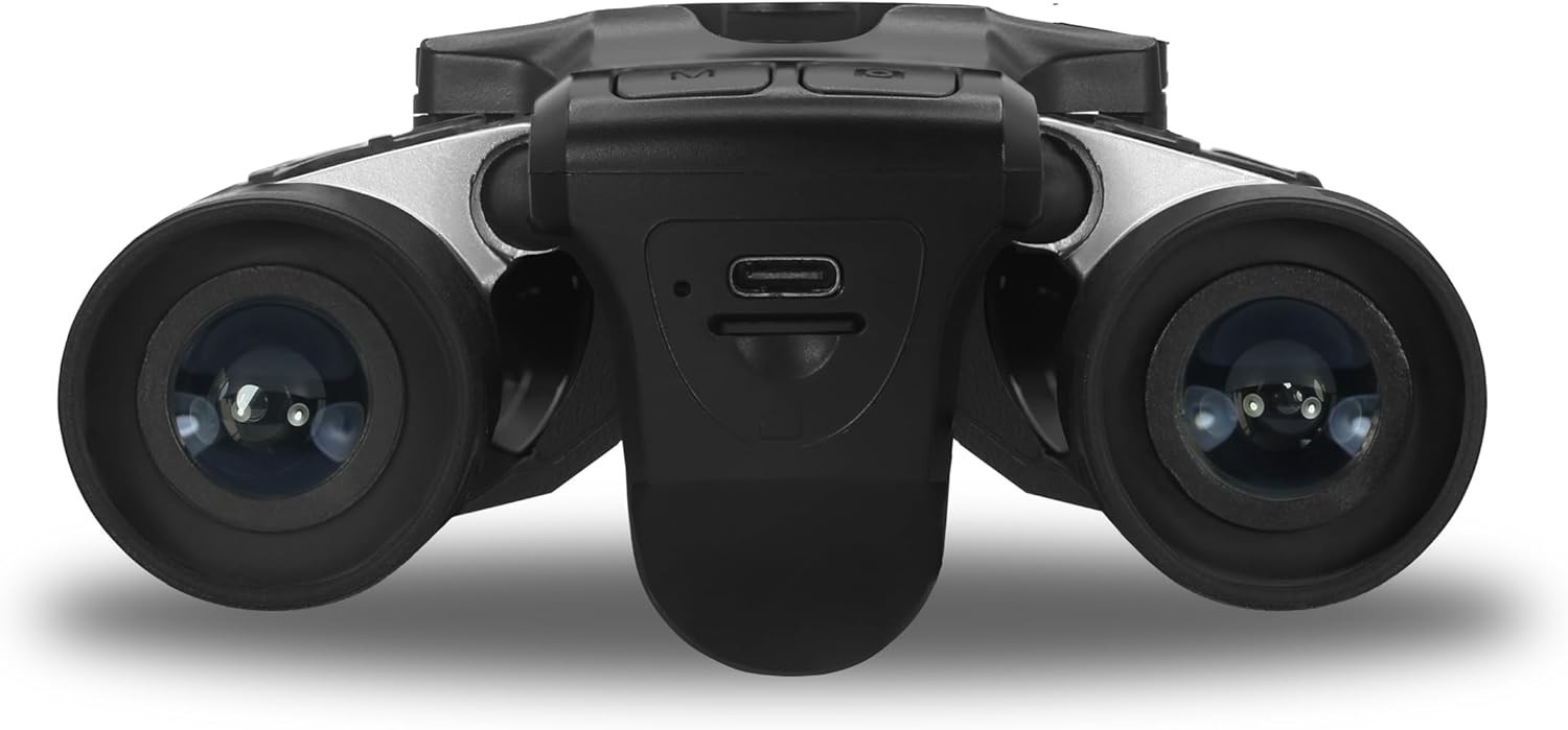 MINOLTA® MN1232A 12x32 Digital Binoculars w/4K UHD Camera