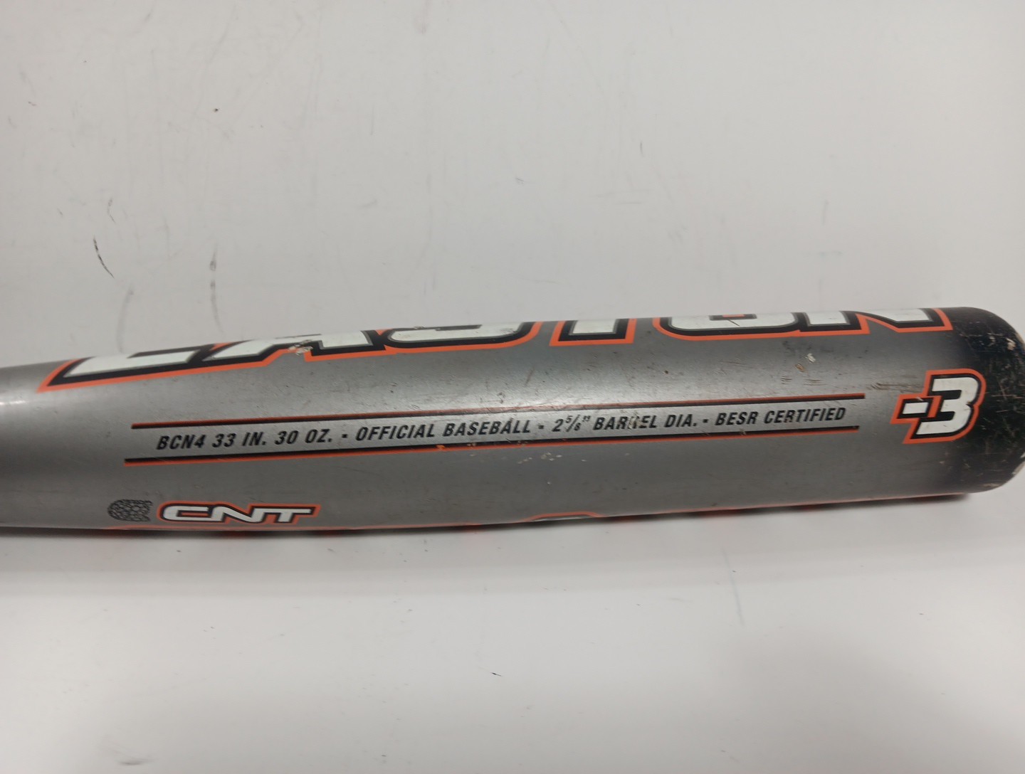 Easton CNT Stealth Comp Composite Baseball Bat 33"/30oz Model BCN4 -3 2-5/8