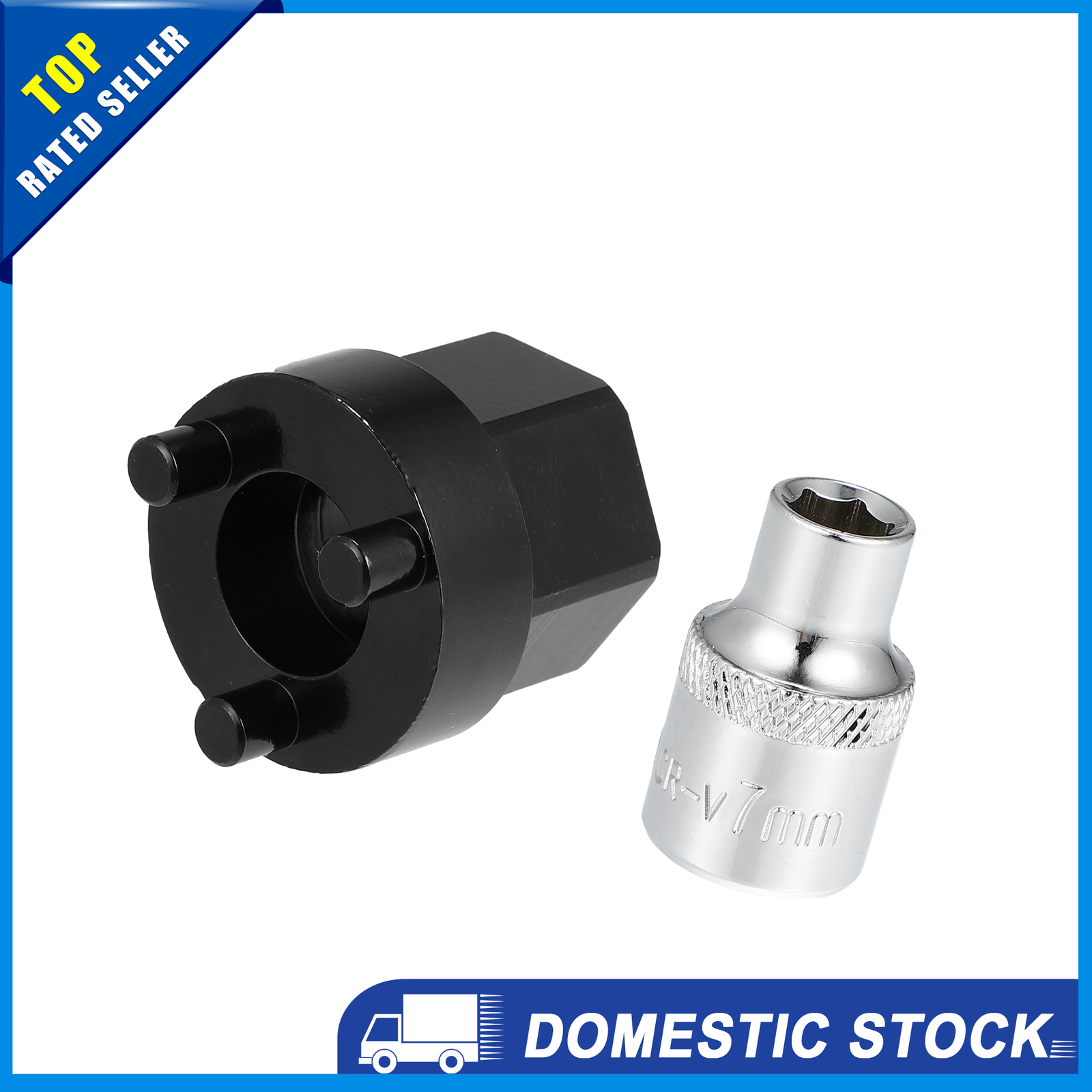 Universal A/C Compressor Clutch HUB Remover Tool 7mm Socket for Car Set of 1