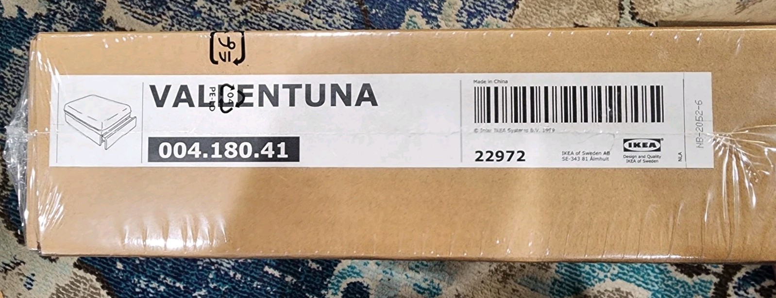 IKEA VALLENTUNA Slipcover Hllared Blue 004.180.41