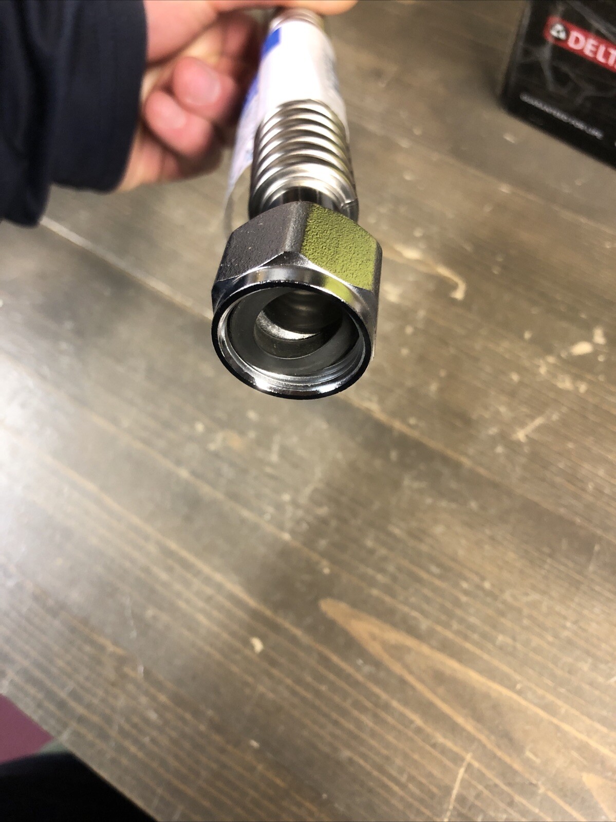 SharkBite Max 3/4"x 3/4" X 24" FIP Water Heater Hose/ Stainless/ URSS3088FX24