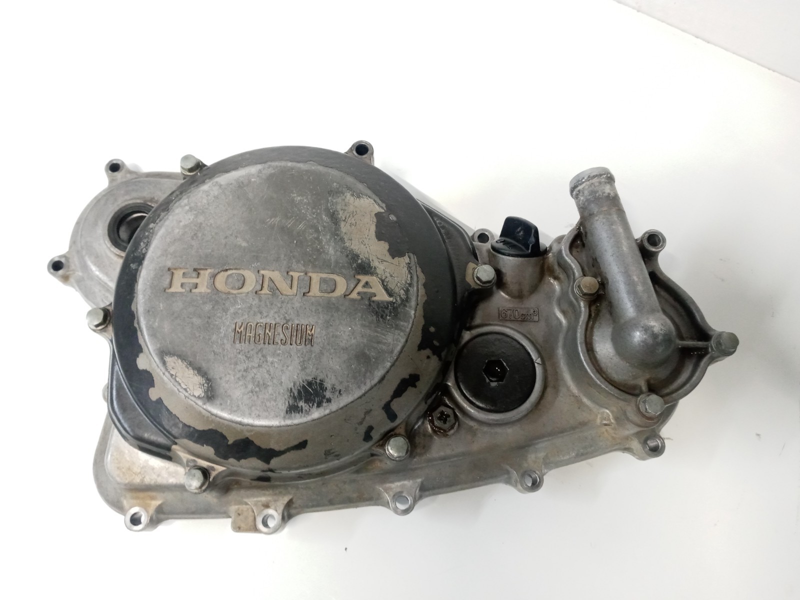 2003 CRF450R Inner Clutch Cover OEM Engine Water Pump Honda CRF450 CRF 02-05