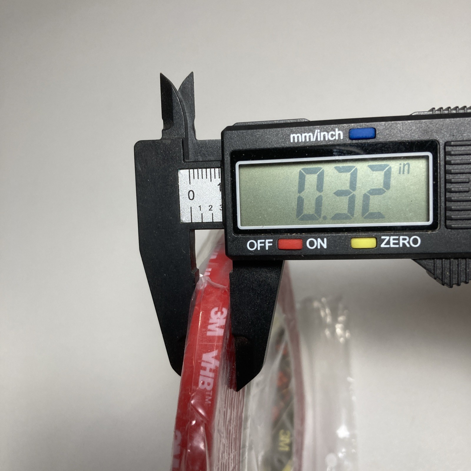 5/16” 3M VHB Double Sided Mounting Tape Transparent Clear 10’ Roll 1/16” Thick