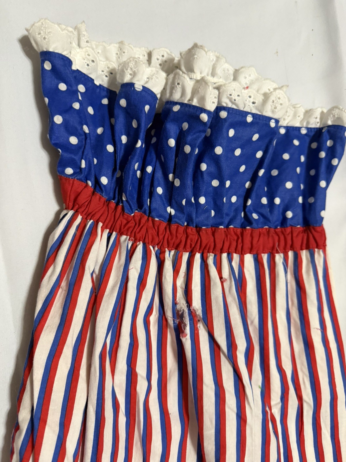 Vintage Costumes by BETTY Clown Adult Pants XL Stripes Polka Dots USA Made