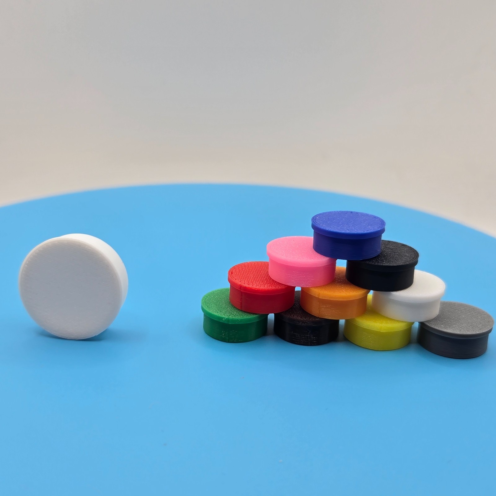 3ml Peptide Vial Caps (10-Pack) + 30ml BAC Water Cap | Assortment Free Shipping