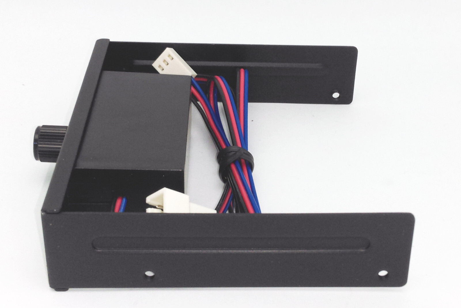 New Evercool Twister Black 3.5" Front Panel Bay or PCI Slot Fan Speed Controller