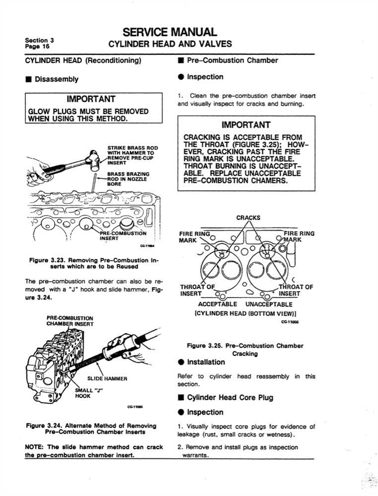 1988 1992 1993 Ford 7.3 Diesel Engine Shop Service Repair Manual